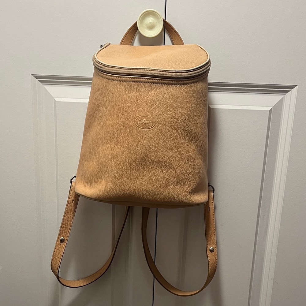 Longchamp Tan Backpack